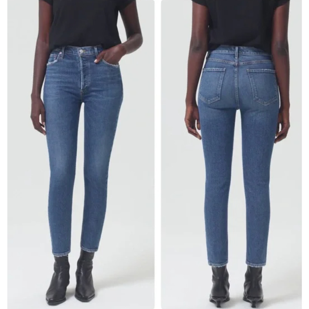 Agolde Nico Skinny High Rise Ankle Jeans Women's Size 24